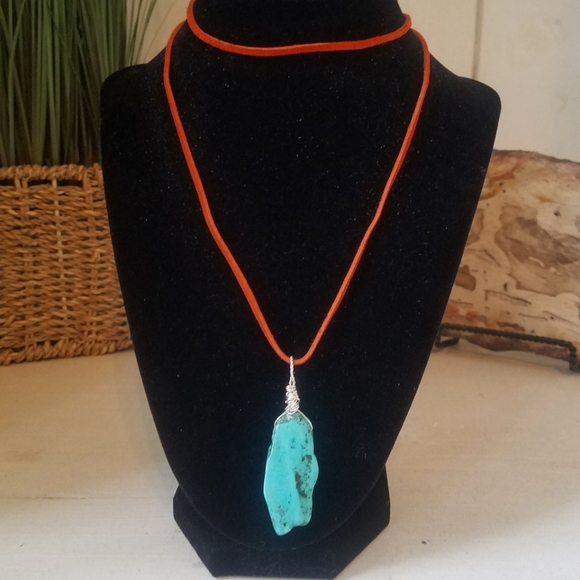 S. McCauley Designs Jewelry - SMc Designs - Leather & Stone Necklace [LNG]